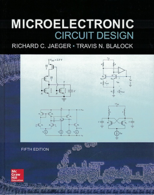 {Microelettronica 3 ed , Richard C. Jaeger Travis N. Blalock , MCGraw Hill 2009}